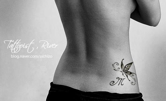 unique butterfly tattoos. Unique butterfly tattoo for